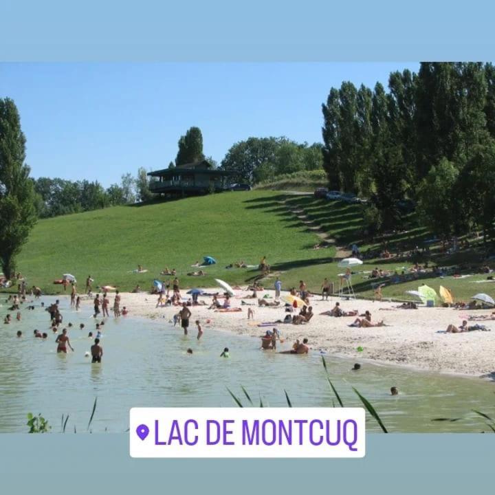 L'Edredon De Josephine Lägenhet Montcuq Exteriör bild